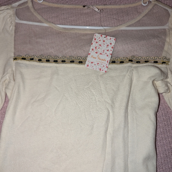 Free people boho shirt m - Picture 2 of 4